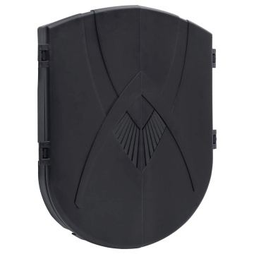 Placă electrică de darts cu săgeți din polipropilenă neagră - Img 1