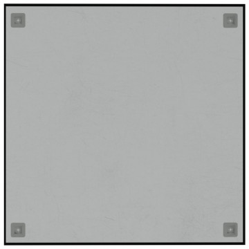 Placă magnetică de perete, negru, 60x60 cm sticlă securizată - Img 4