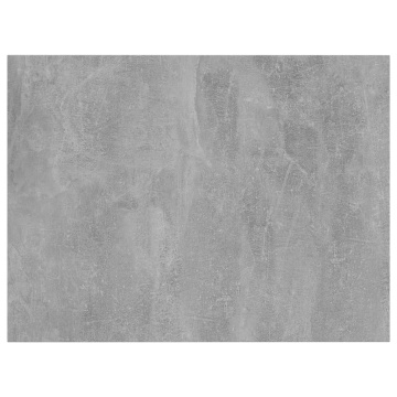 Plăci bibliotecă, gri beton, 4 buc, 40 x 30 x 1,5 cm, PAL - Img 4