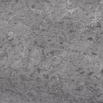 Plăci de pardoseală, maro ciment, 5,26 m², 2 mm, PVC - Img 5