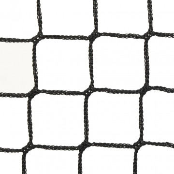 Plasă de antrenament sport baseball, negru, 174x76x158,5 cm - Img 5