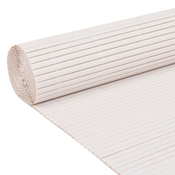 Plasă de grădină cu două fețe PVC 150x500 cm Alb - Img 4