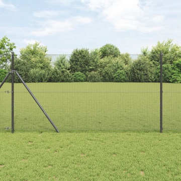 Plasă Sudată Gri 1.2x50 m Oțel - Img 1