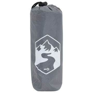 Poncho ploaie cu glugă design 2 în 1 gri/portocaliu 223x145 cm - Img 4