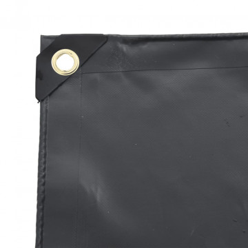 Prelată, antracit, 2x3 m, 600 g/m² - Img 5