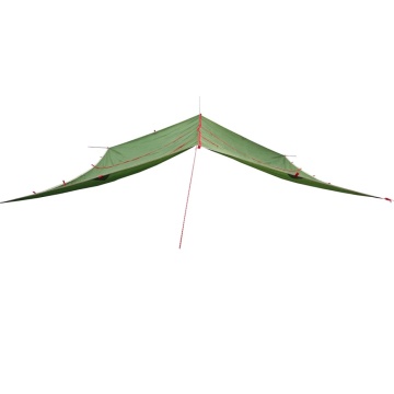 Prelată de camping, verde, 420x440 cm, impermeabilă - Img 3