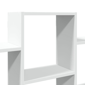 Raft de perete, alb, 159x18x66 cm, lemn prelucrat - Img 6