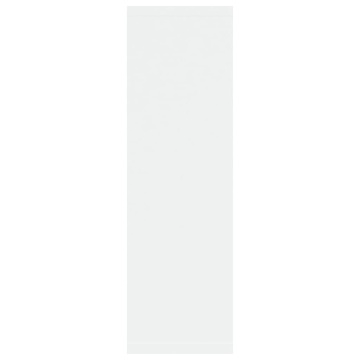 Raft de perete, alb, 85x16x52,5 cm, lemn prelucrat - Img 5