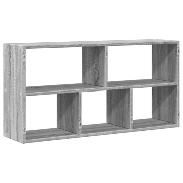 Raft de perete, gri sonoma, 100x25x50 cm, lemn prelucrat - Img 5