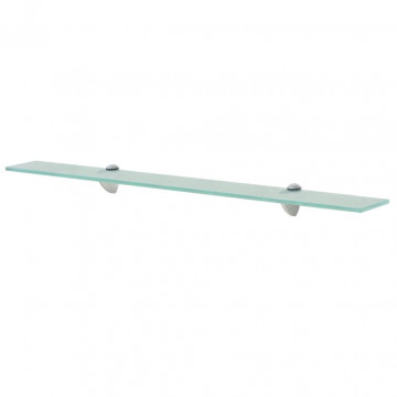 Raft suspendat din sticlă, 80 x 20 cm, 8 mm - Img 1