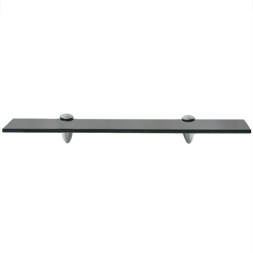 Rafturi suspendate, 2 buc., 50 x 20 cm, sticlă, 8 mm - Img 3