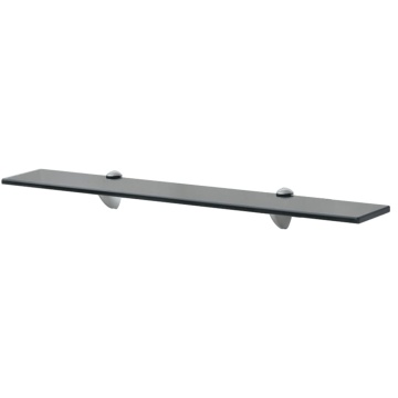 Rafturi suspendate, 2 buc., 70 x 10 cm, sticlă, 8 mm - Img 2