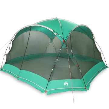Răndurugă pentru camping cu uși Verde pentru 4 persoane, Impermeabil - Img 3