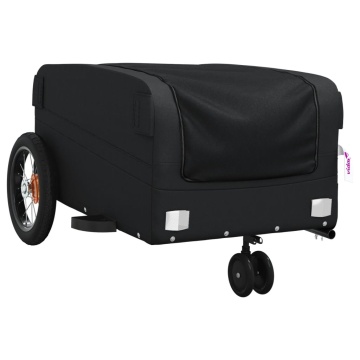 Remorcă pentru biciclete, negru, 30 kg, fier - Img 4