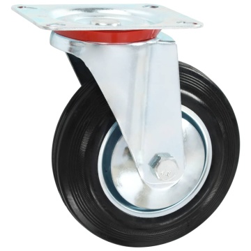 Roți pivotante, 4 buc., 160 mm - Img 3