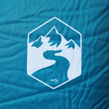 Saltea de camping gonflabilă cu pernă, 1 persoană, turcoaz - Img 3