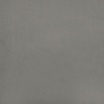 Saltea de pat cu arcuri, gri deschis, 90x200x20 cm, catifea - Img 5