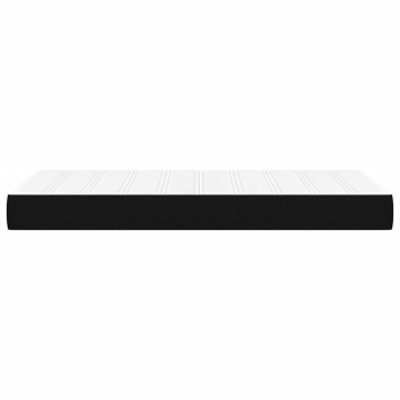 Saltea de pat cu arcuri, negru, 120x190x20 cm, textil - Img 4