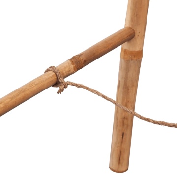 Scară dublă pentru prosoape cu 5 trepte din bambus 50 x 160 cm - Img 4