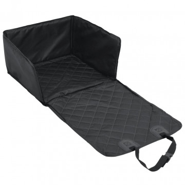Scaun auto pentru câini, negru, 45x45x25/55 cm - Img 5