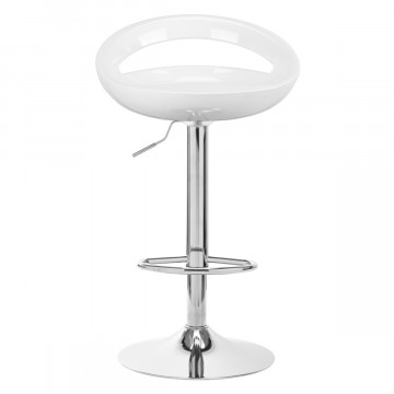 Scaun de bar QS-B01 Alb - Img 3