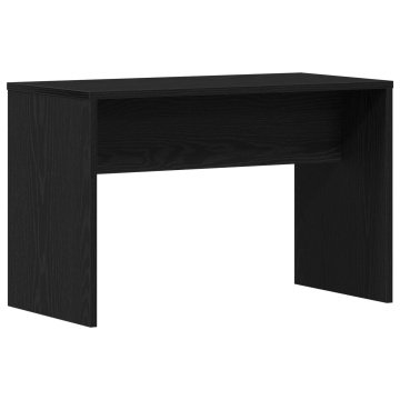 Scaun de toaletă Stejar negru 70x35x45 cm Lemn stratificat - Img 2
