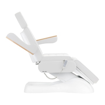 Scaun electric cosmetic SILLON Lux 273b 3 motoare alb - Img 3