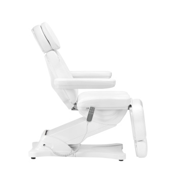 Scaun electric de frumusete SILLON CLASSIC, 3 motoare, alb - Img 4