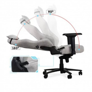 Scaun gaming cu cotiere 4D OFF 297 gri - Img 1