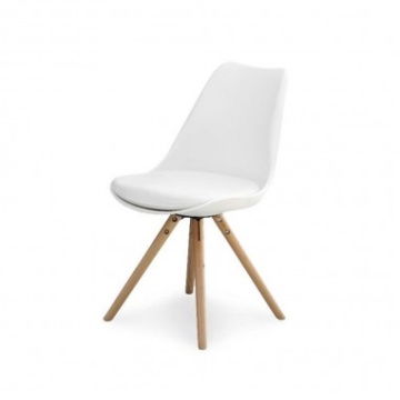 Scaun living HM K201 alb - Img 1