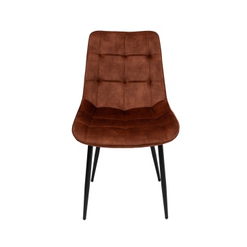 Scaun living HT1, stofa, maro deschis - Img 3
