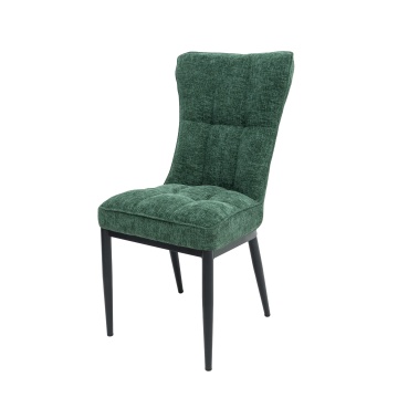 Scaun ML-3, tapitat stofa, verde - Img 1