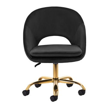 Scaun pivotant 4Rico QS-MF18G negru - Img 2