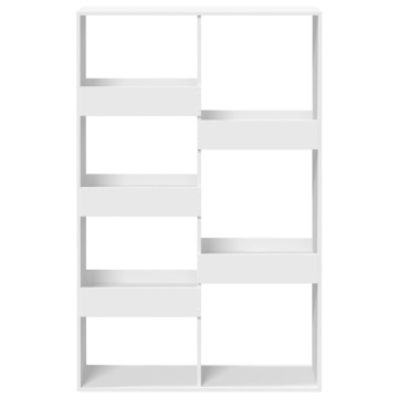 Separator de cameră, alb, 100x33x155,5 cm, lemn prelucrat - Img 4