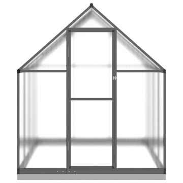 Sere cu cadru de bază, antracit, 224x169x202 cm, aluminiu - Img 3