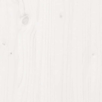 Sertare de pat, 2 buc., 95x55x16 cm, alb, lemn masiv de pin - Img 6
