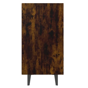 Servantă, stejar fumuriu, 103,5x35x70 cm, PAL - Img 7
