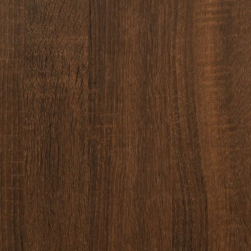 Servantă, stejar maro, 102x32x73,5 cm, lemn prelucrat - Img 7