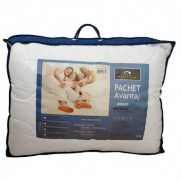 Set Avantaj Saltea Memory Foam cu arcuri Azalee 140x200x25 plus 2 perne plus Husa hipoalergenica plus Pilota iarna 180x200 - Img 4