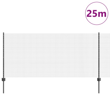 Set de Împrejmuire din Plasă de Găini Set de 2 Gri - Img 3
