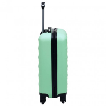 Set de valize cu carcasă rigidă, 2 piese, verde mentă, ABS - Img 7