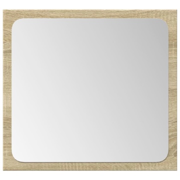 Set mobilier de baie, 3 piese, stejar sonoma, lemn prelucrat - Img 8