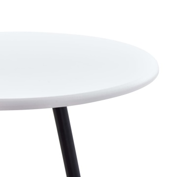 Set mobilier de bar, 3 piese, negru, plastic - Img 4