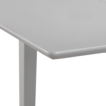 Set mobilier de bucătărie, 5 piese, gri, MDF - Img 8