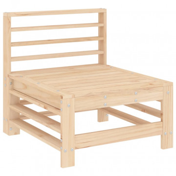 Set mobilier de grădină, 3 piese, lemn masiv de pin - Img 8