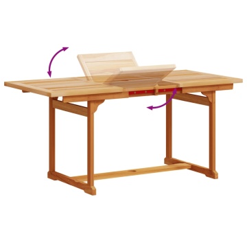 Set mobilier de grădină, 7 piese, lemn masiv acacia/textilenă - Img 5