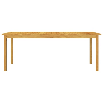 Set mobilier de grădină, 7 piese, maro - Img 3