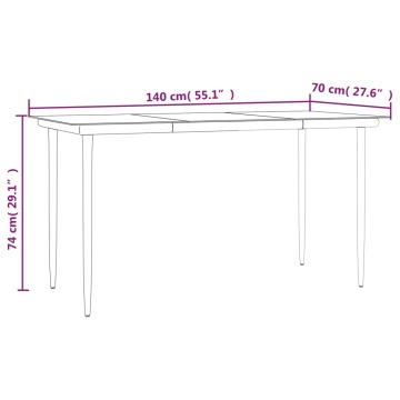 Set mobilier de grădină cu perne, 2 piese, gri, poliratan - Img 7