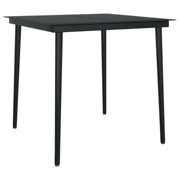 Set mobilier de grădină cu perne 3 piese maro sticlă polirattan - Img 6