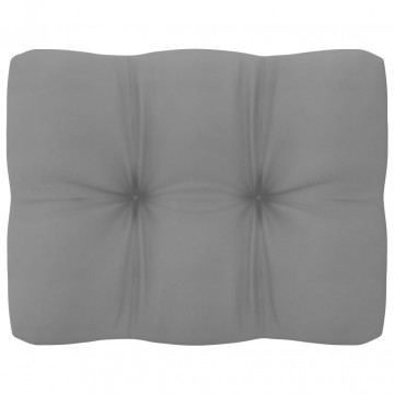 Set mobilier de grădină cu perne, 7 piese, lemn masiv de pin - Img 6